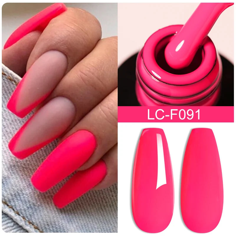 LILYCUTE Matte Fluorescence Color Gel