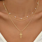 Pearl Heart Choker Necklace