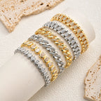 Gold Copper Chain Bracelet