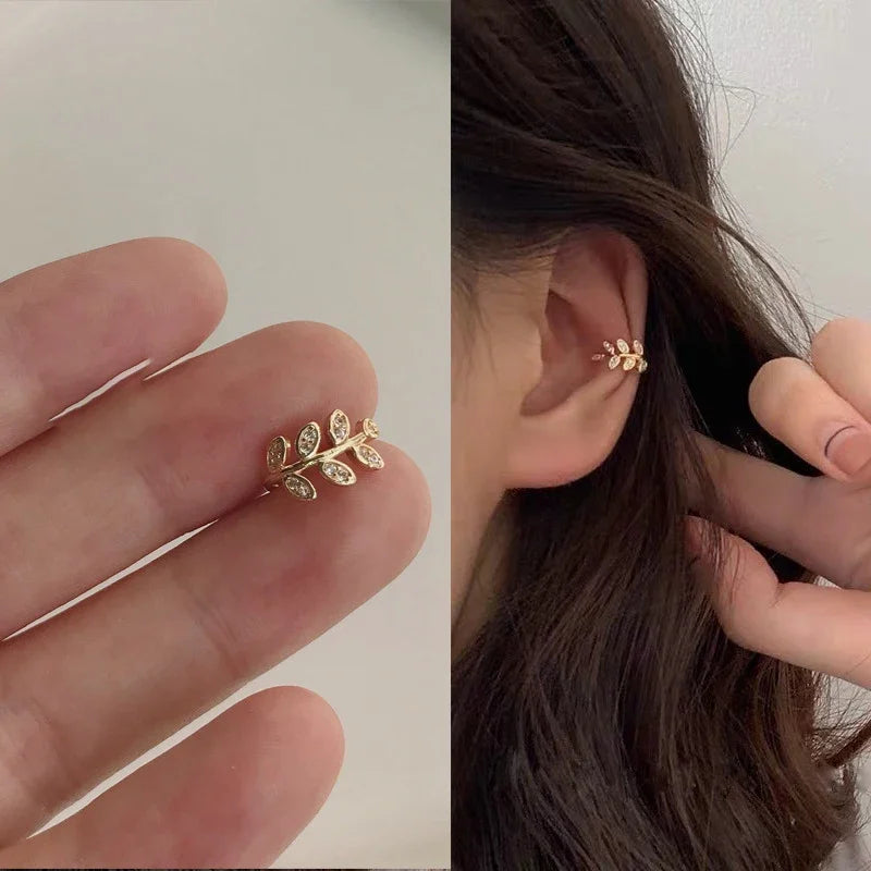 Crystal Clip Ear Cuffs