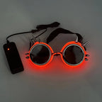 LED Steampunk Party Glasses