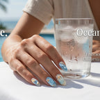 3D Ocean Wave Press Nails