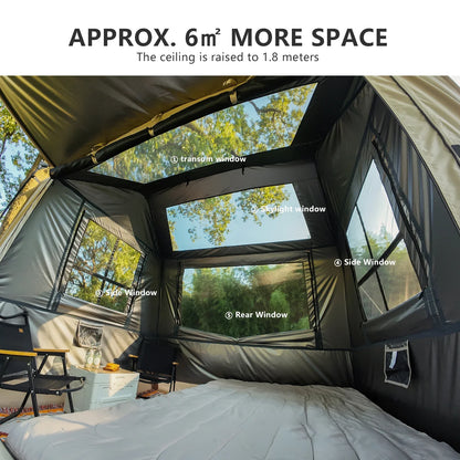 Automatic Ridge Camping Tent 3-4 Person