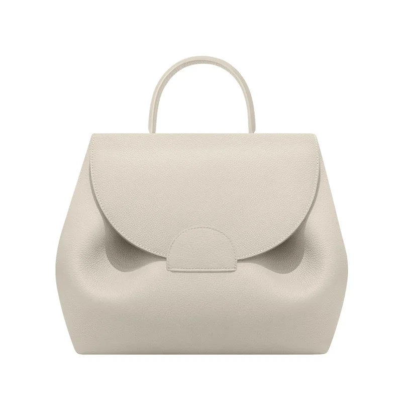 Split Leather Rectangle Bag