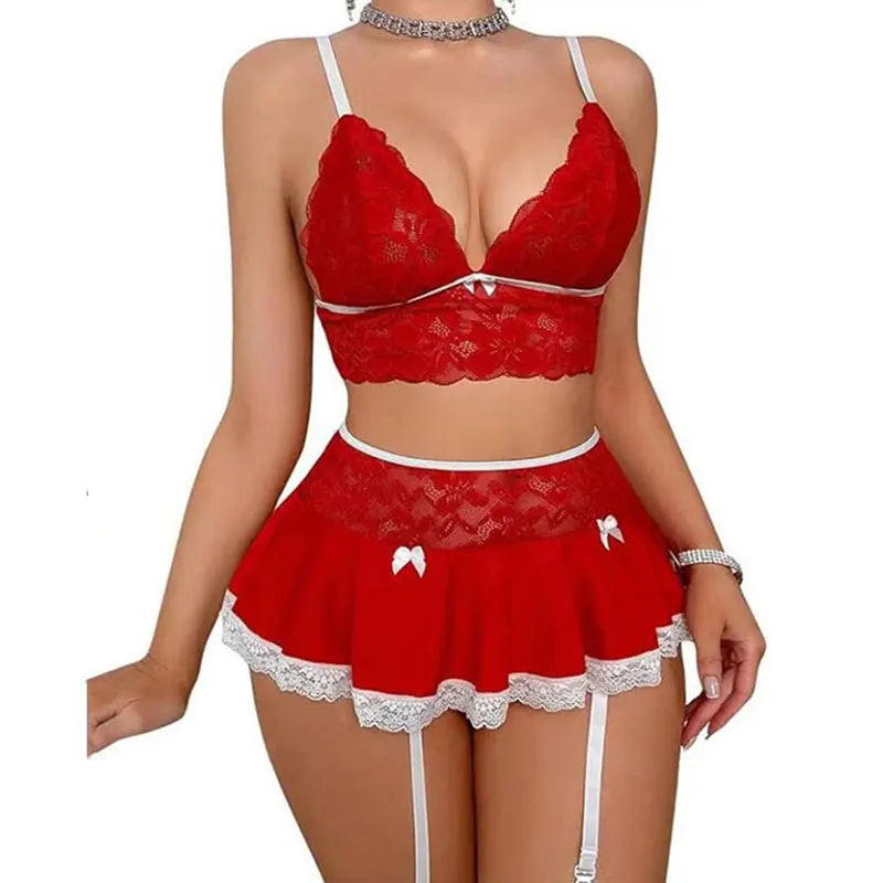 Open Bra Lingerie Set