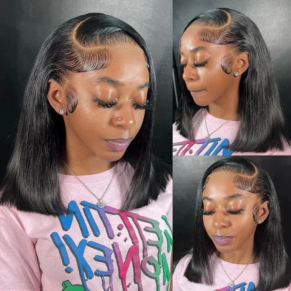 Pre Plucked Bob Wig
