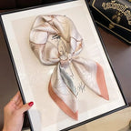Skinny Silk Bag Ribbon Scarf