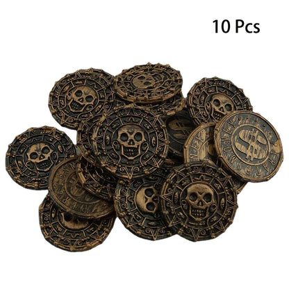 Halloween Pirate Gold Coins