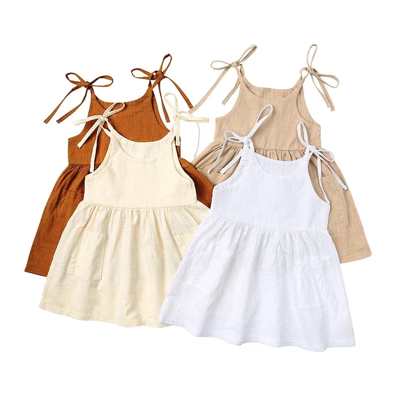 Sleeveless Baby Girl Dress