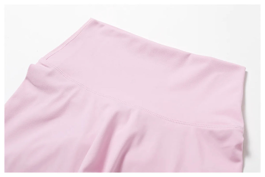 Nylon Solid Long Sleeve Two-Piece Yoga Set