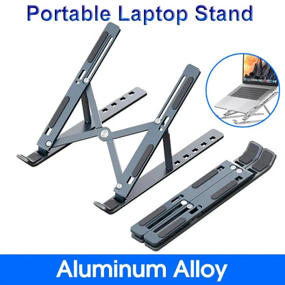 Foldable Aluminum Laptop Stand
