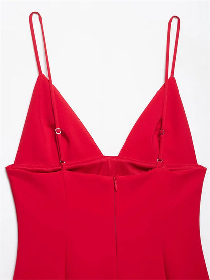 Women's Red Summer Dress