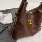 Large PU Hobos Shoulder Bag