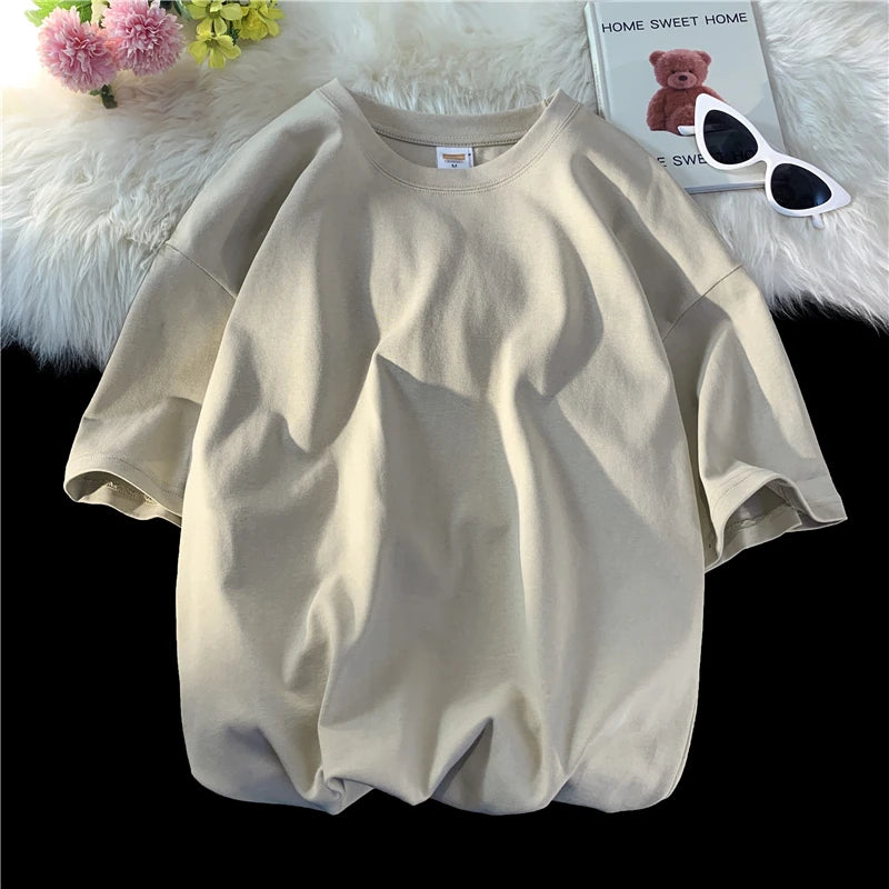 Oversized Cotton Casual Tee