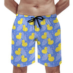 Funny Duck 3D Board Shorts