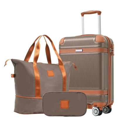 3-Piece Spinner Suitcase Set