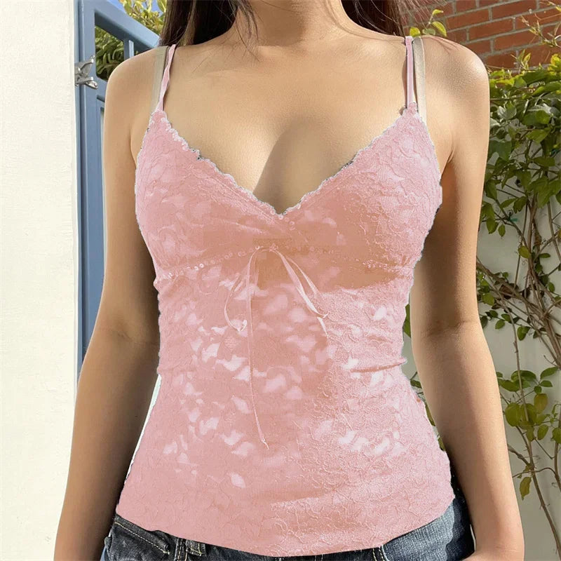 Fairycore Spaghetti Strap Top