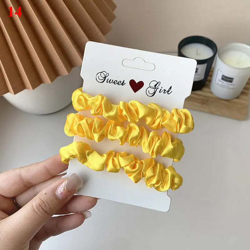 Satin Scrunchie Set