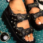 Women Rivet Gladiator Sandals