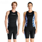 Two-Piece Split Wetsuit Set