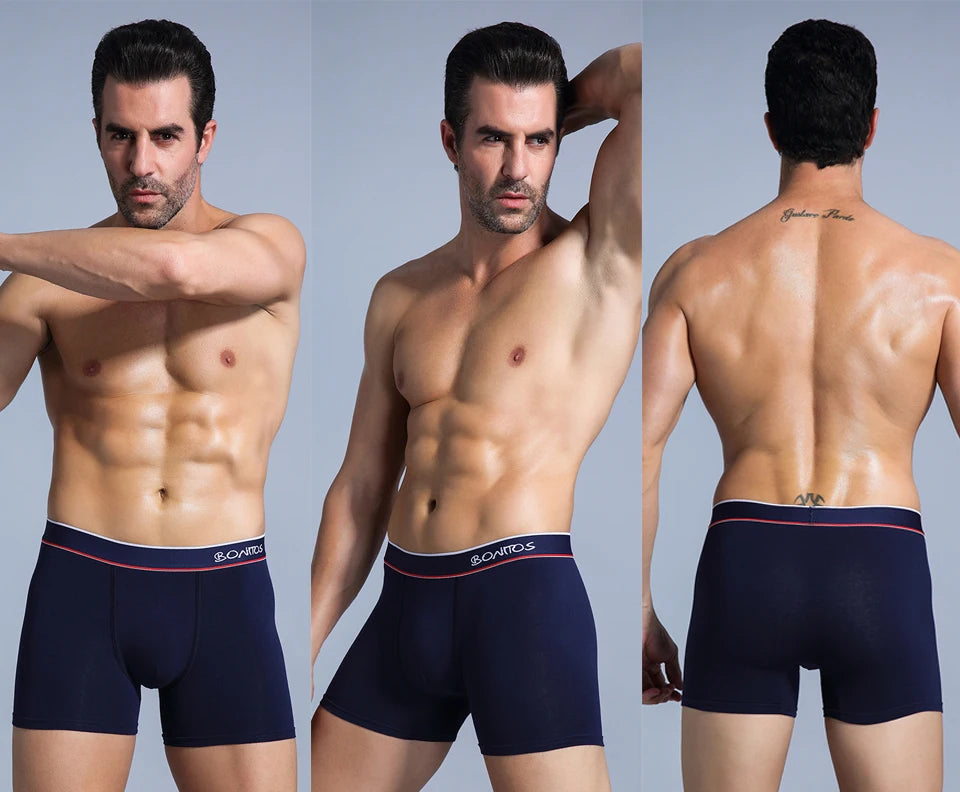 Cotton Boxers Underwear Sexy Print