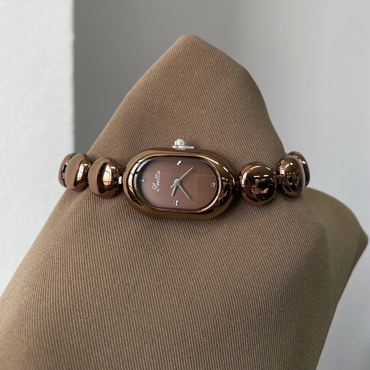 Oval Steel Watch