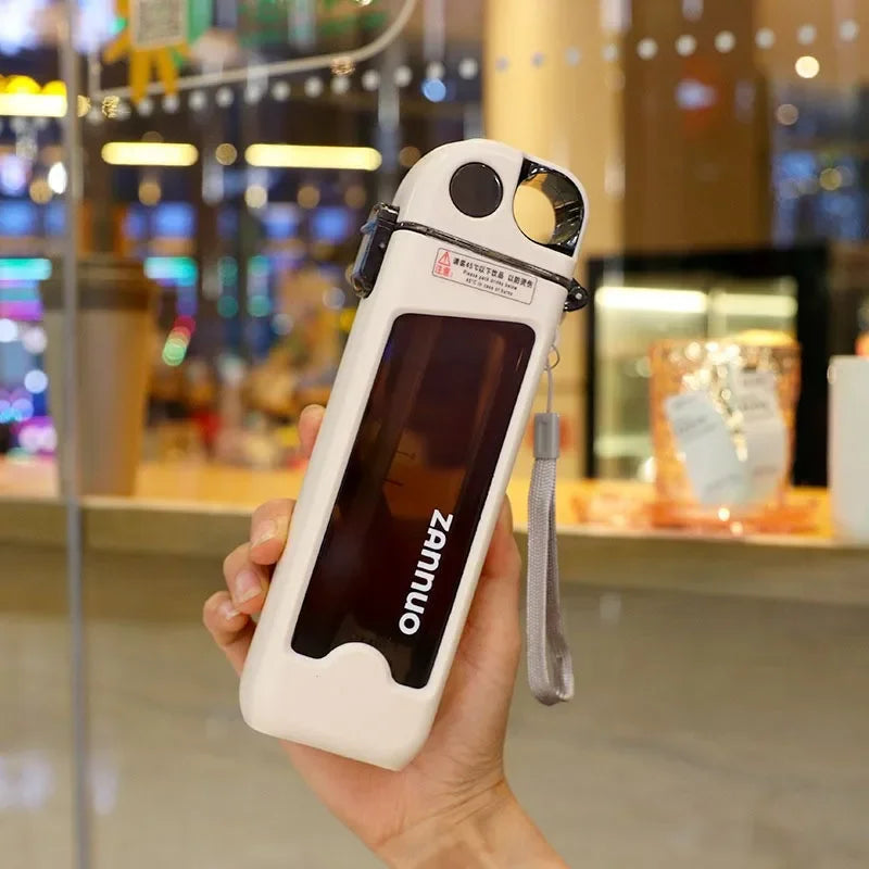 Lockable Lid Sports Water Bottle