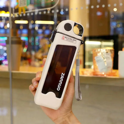 Lockable Lid Sports Water Bottle