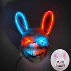 Glowing Bloody Animal Mask