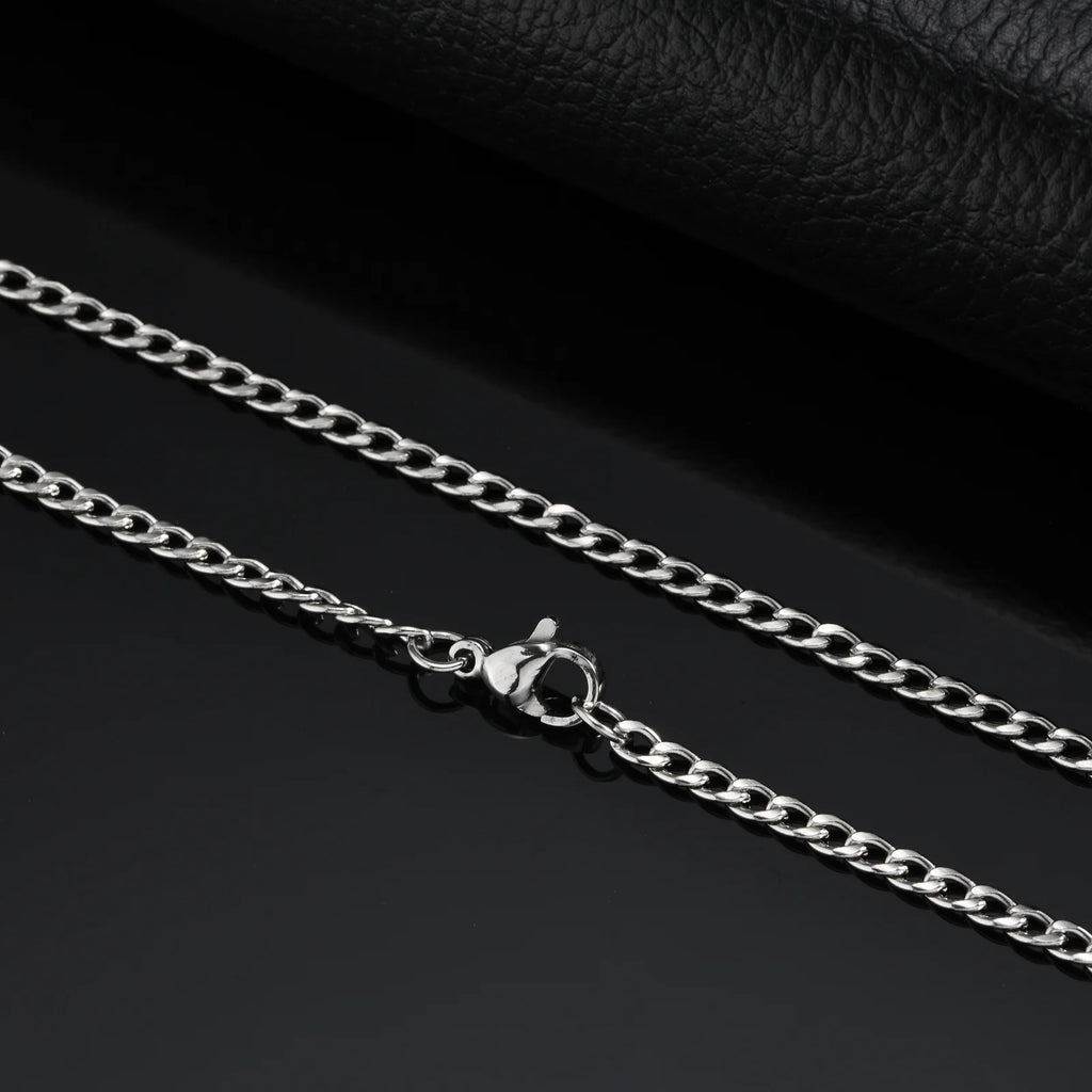 Mprainbow Braided Link Necklace