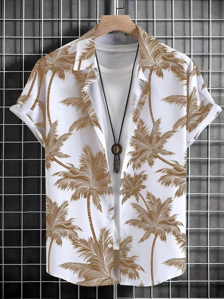 Beach Print Casual Shirt