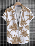 Beach Print Casual Shirt