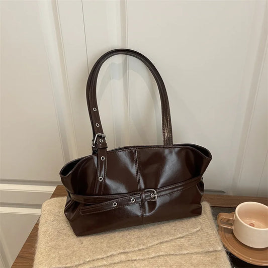 PU Leather Casual Tote