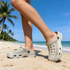 Color-Blocked EVA Beach Clogs