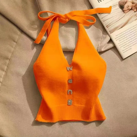 Chic Ribbed Crop Tank