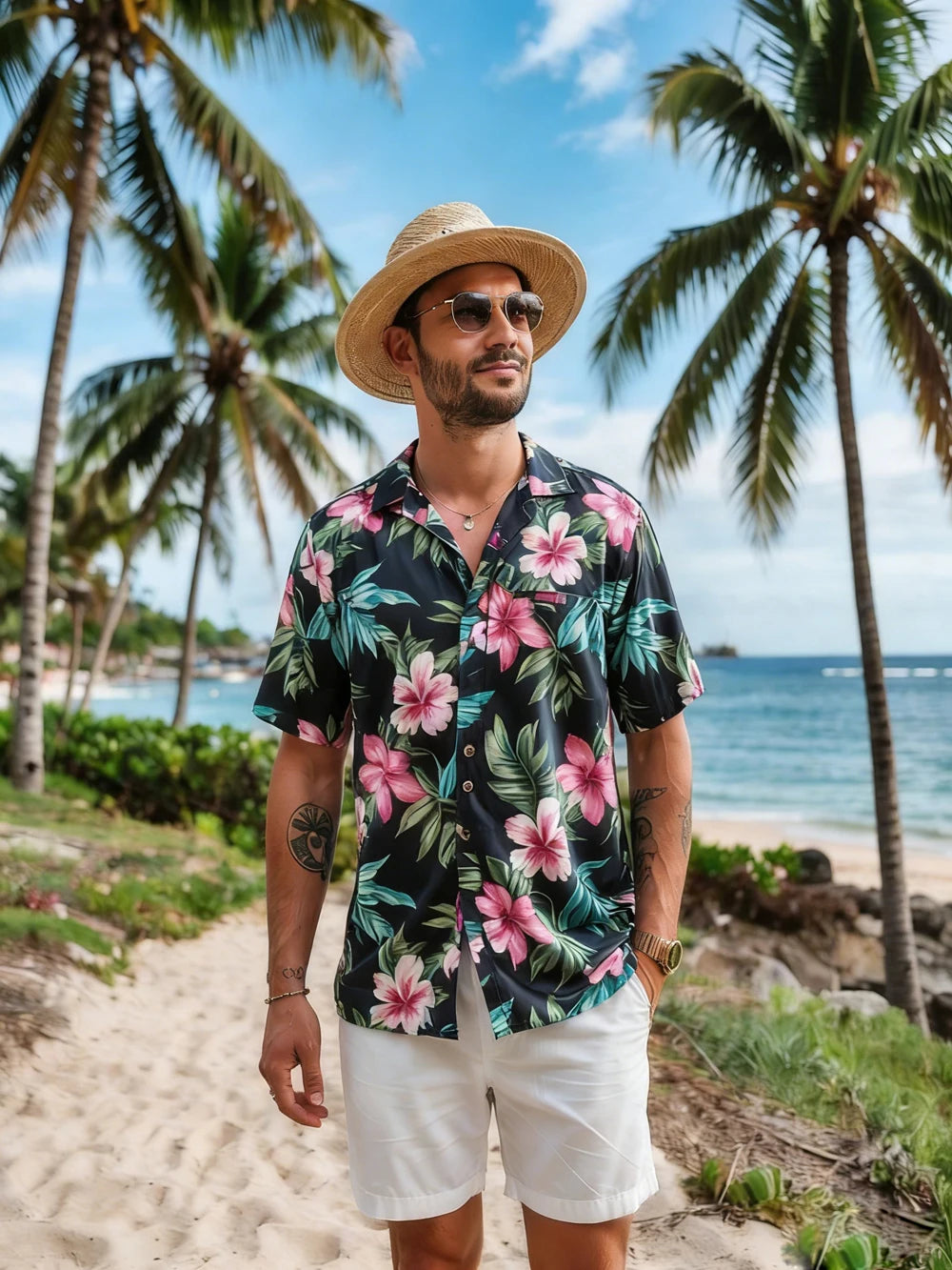 Summer Print Casual Shirt