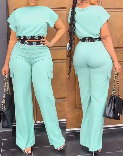 Women’s Geometric Outfit Set