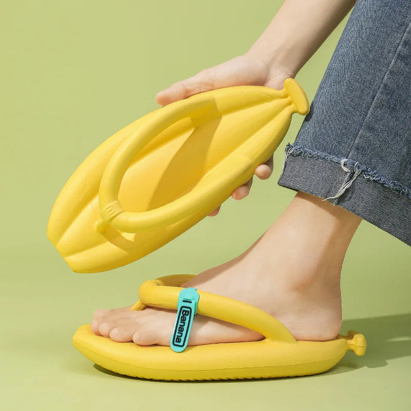 Novelty Platform Beach Flip-Flops