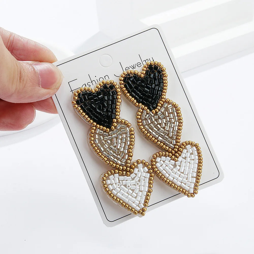 Love Letter Beaded Earrings