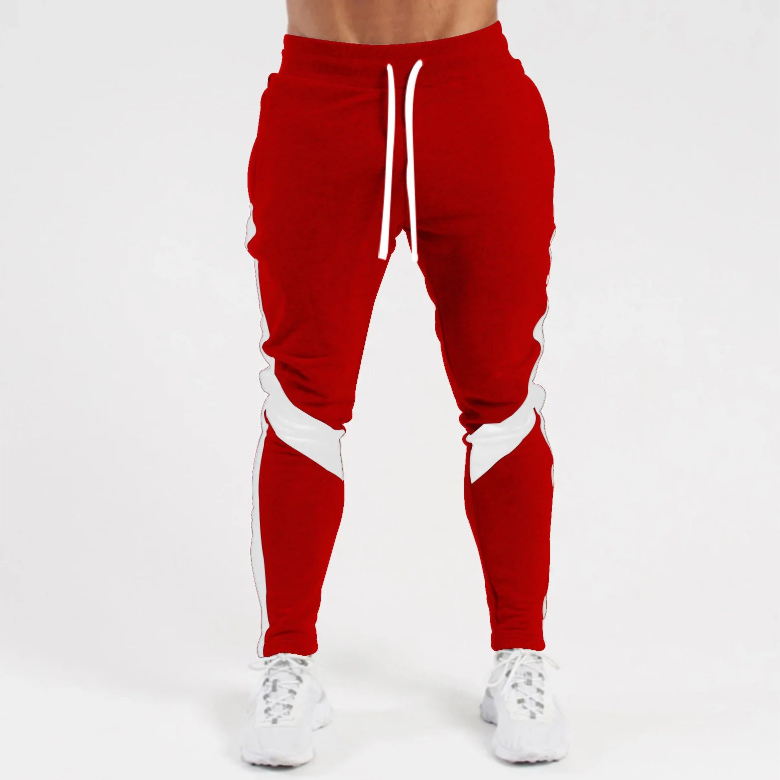 Drawstring Running Pants Full Length