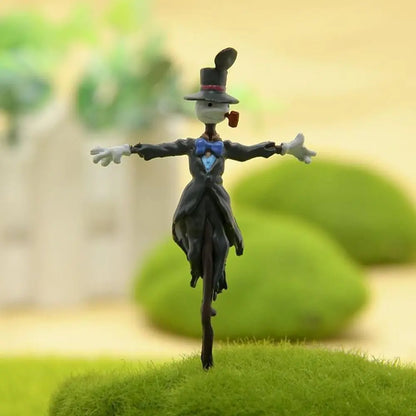 Mini Resin Scarecrow Statue