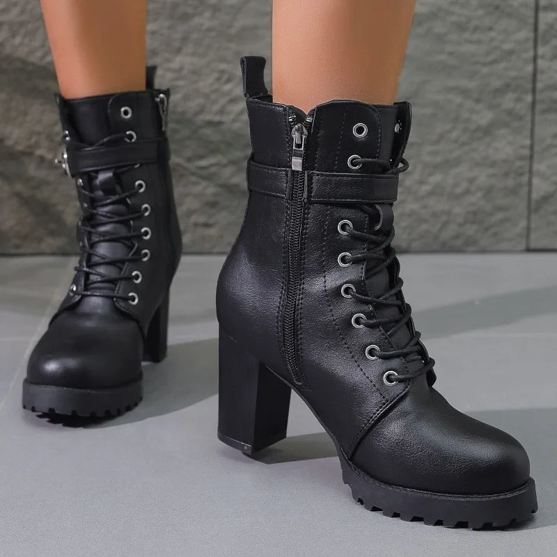 Green Ankle Boots