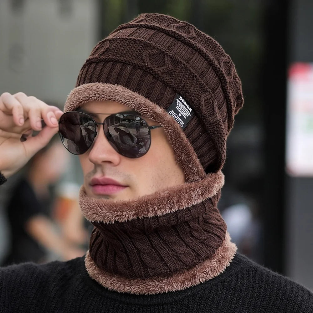 Unisex Plush Lined Winter Beanie