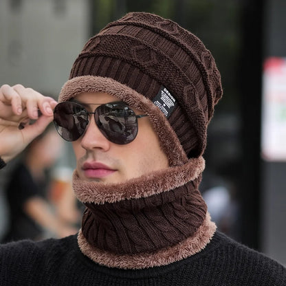 Unisex Plush Lined Winter Beanie