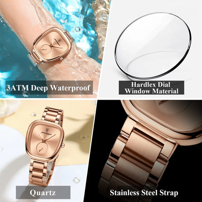 Luxury Stainless Steel Women’s Watch
