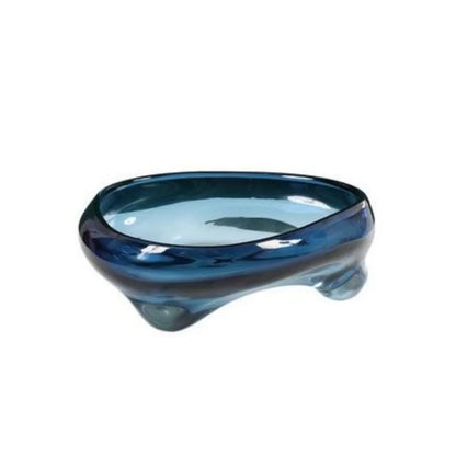 Geometric Glass Display Tray