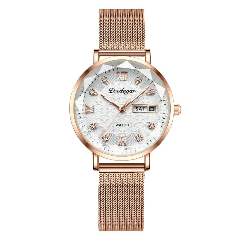 Luminous Steel Watch