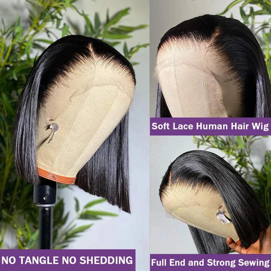 Pre Plucked Bob Wig