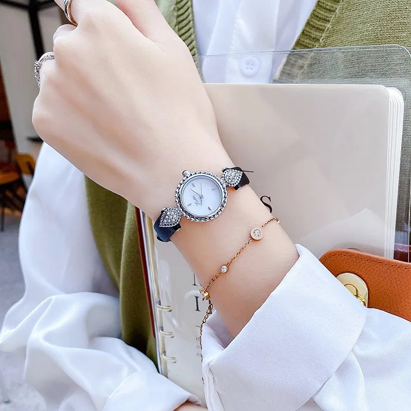Leather Needle Watch