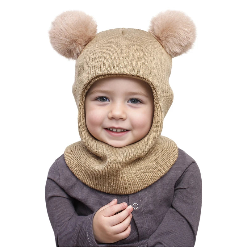 Winter Kids Knitted Beanie